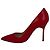 Manolo Blahnik BB 105 Pumps mit Absatz aus rotem Leder - Ansicht 3