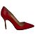 Manolo Blahnik BB 105 Pumps mit Absatz aus rotem Leder - Ansicht 4
