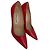 Manolo Blahnik BB 105 Pumps mit Absatz aus rotem Leder - Ansicht 5