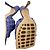 Bottega Veneta Intrecciato Weave Stiletto in Raffia Viola Porpora - vista 13