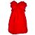 Autre Marque Vestido mini con volantes y escote corazón Philosophy di Lorenzo Serafini en rojo Polyester Roja