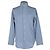 Tom Ford Gestreiftes Button-Down-Hemd aus blauer Baumwolle