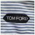 Tom Ford Gestreiftes Button-Down-Hemd aus blauer Baumwolle - Ansicht 4