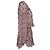Robe Popover LoveShackFancy en soie multicolore - vue 2