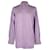 Camicia Tom Ford con bottoni in cotone viola Porpora