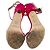 Sandali con cinturino alla caviglia Jimmy Choo in pelle rosa - vista 13