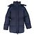 Joseph Dorset Brushed Flannel Down Jacket in Navy Blue Wool