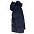 Joseph Dorset Brushed Flannel Down Jacket in Navy Blue Wool - view 3