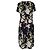 Dolce & Gabbana Midi-Kleid mit Blumenprint aus mehrfarbiger Viskose Mehrfarben - Ansicht 3