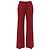 Theory Thoery Gerade Hose aus roter Virgin Wool