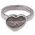 Tiffany & Co. Diamond Paloma Picasso Modern Heart Ring in Silbermetall Metallisch