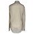 Burberry Pinstripe Button-Down-Hemd aus weißer Baumwolle Roh - Ansicht 2