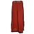 Falda midi Max Mara con cinturón en lana naranja óxido