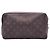 Louis Vuitton Beauty case e pochette clutch in tela monogrammata vintage Marrone