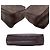Louis Vuitton Beauty case e pochette clutch in tela monogrammata vintage Marrone - vista 4