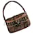 Sac à bandoulière Valentino Garavani V-Logo en cuir marron  - vue 1