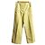 Stella Mc Cartney Stella McCartney Eco-Leder-Weitbeinhose Beige Roh