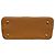 Autre Marque Bolsa Tote 2way de couro com alça de bambu BEVINI Marrom Camelo - vista 7