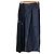 Autre Marque Falda de denim con pliegues ZUCCa Azul