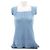 Autre Marque Minivestido Eloise de crochet Azul