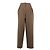 Autre Marque Pantalón de pinzas marrón Castaño