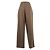 Autre Marque Pantalón de pinzas marrón Castaño - vista 2