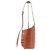 Alaïa Borsa "Babel" in pelle camel Cammello