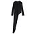 Top asimétrico negro de algodón Phoebe Philo