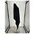 Top asimétrico negro de algodón Phoebe Philo - vista 4
