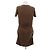 Vestido Ba&Sh marrón de viscosa talla 36 Castaño - vista 2