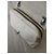 Chanel Borsa Flap in tessuto bianco con camelia Rosso - vista 9