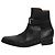 Hermès Schwarze Leder-Stiefeletten - Größe UK 7