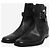 Hermès Schwarze Leder-Stiefeletten - Größe UK 7 - Ansicht 2