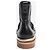 Dries Van Noten Schwarze Leder-Ankle-Boots - Größe UK 8 - Ansicht 3