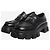 Prada Schwarze Plateau-Loafer - Größe UK 7.5 - Ansicht 2