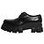 Prada Schwarze Schnürschuhe mit Plateau - Größe UK 8