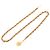 Chanel Cintura con catena Coco Mark 1982 beige e oro