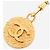 Chanel Cintura con catena Coco Mark 1982 beige e oro - vista 3