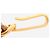 Chanel Cintura con catena Coco Mark 1982 beige e oro - vista 4