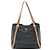 Prada Navy Vitello Daino Leder Tote Bag Marineblau