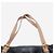 Prada Navy Vitello Daino Leder Tote Bag Marineblau - Ansicht 12