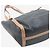 Prada Navy Vitello Daino Leder Tote Bag Marineblau - Ansicht 4