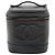 Chanel Borsa Vanity vintage 2000 Coco Mark in cavalluccio nero