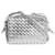 Bottega Veneta Mini borsa loop Intrecciato argento