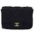 Chanel Mini Borsa a Catena Nera con Hardware Dorato Nero - vista 5