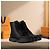 Louis Vuitton Stivali combat Bastille Black Nero - vista 2