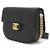 Chanel Mini borsa a tracolla mezza luna con catena dorata in nero - vista 2