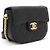 Chanel Mini borsa a tracolla mezza luna con catena dorata in nero - vista 3