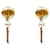 Dior Orecchini Pearl Tribal D'oro