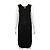 Versace Abito in nylon nero con accenti dorati